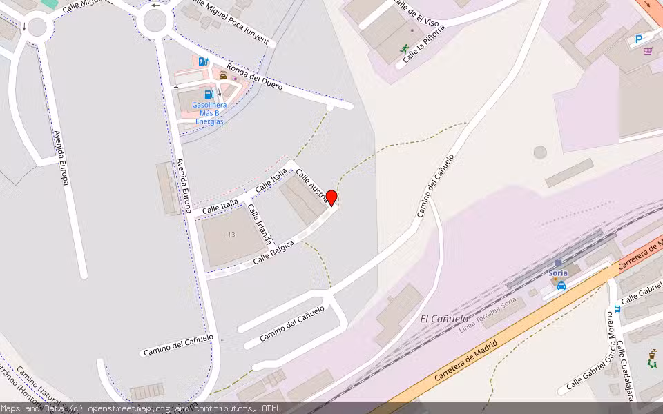 Mapa de Subasta Inmueble (Local comercial) en Soria