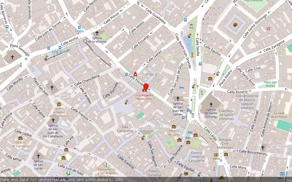 Mapa de Subasta Inmueble (Local comercial) en Jerez De La Frontera, Cádiz