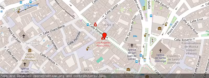 Mapa de Subasta de Inmueble (Local comercial) en Jerez De La Frontera, Cádiz 