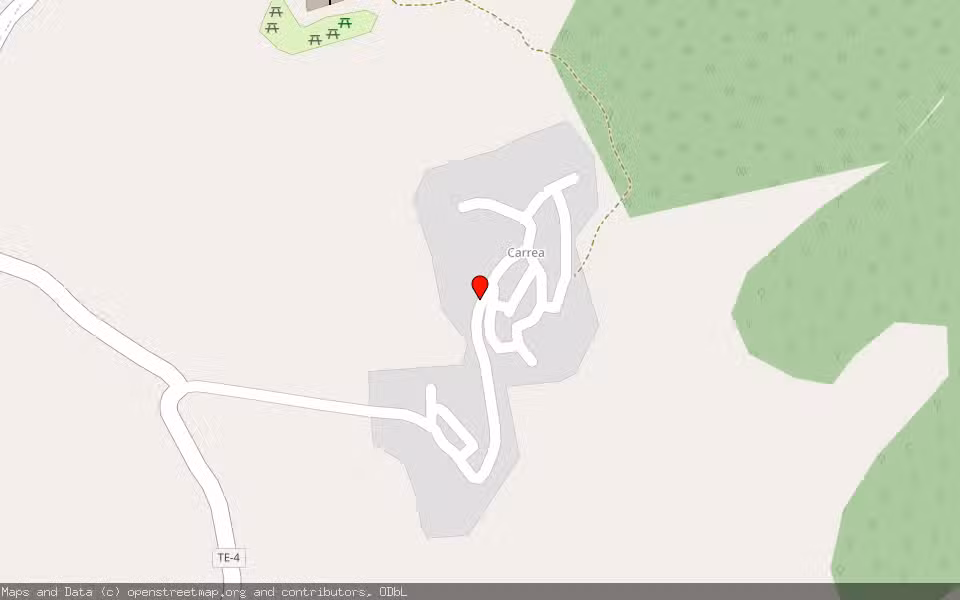 Mapa de Subasta Inmueble (Finca rústica) en Teverga, Asturias