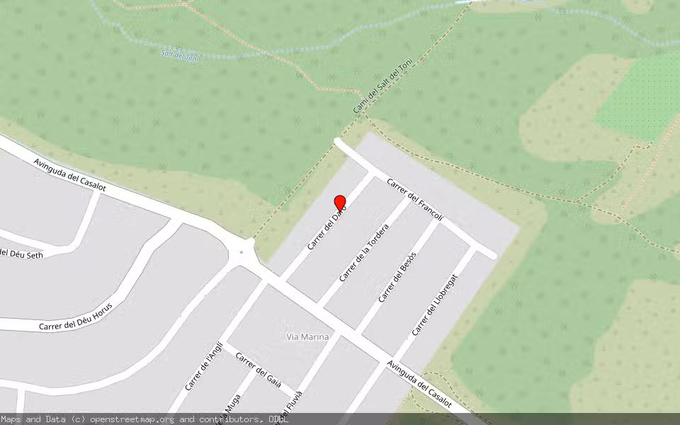 Mapa de Subasta Inmueble (Local comercial) en Mont-roig Del Camp, Tarragona