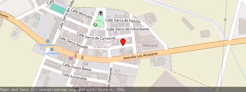 Mapa de Subasta de Inmueble (Vivienda) en Torre-pacheco, Murcia 
