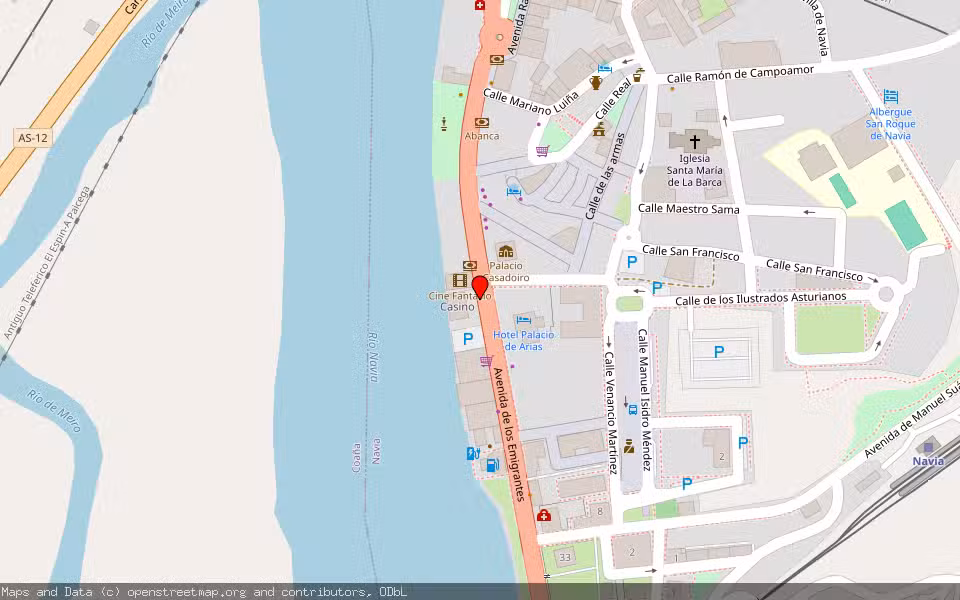 Mapa de Subasta Inmueble (Otros) en Navia, Asturias