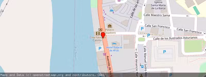 Mapa de Subasta de Inmueble (Otros) en Navia, Asturias 