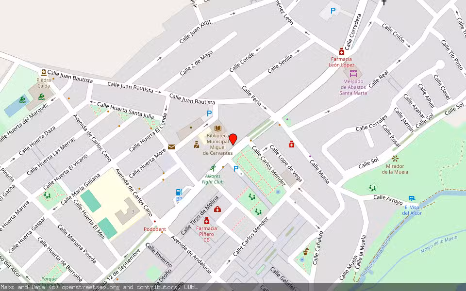 Mapa de Subasta Inmueble (Vivienda) en El Viso Del Alcor, Sevilla