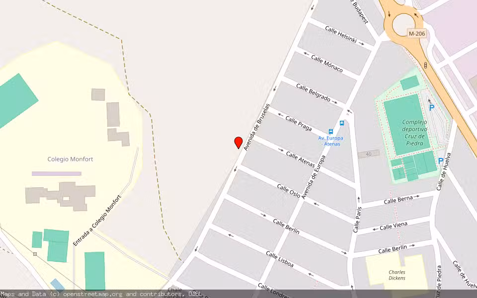Mapa de Subasta Inmueble (Vivienda) en Loeches, Madrid