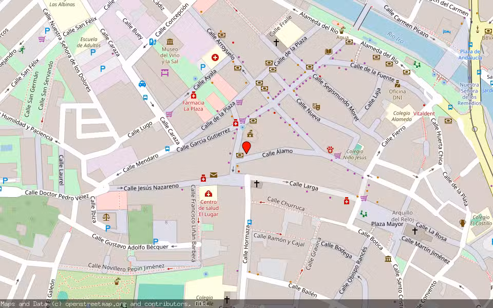 Mapa de Subasta Inmueble (Otros) en Chiclana De La Frontera, Cádiz