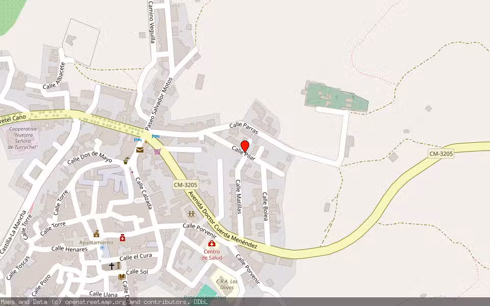 Mapa de Subasta Inmueble (Solar) en Bienservida, Albacete
