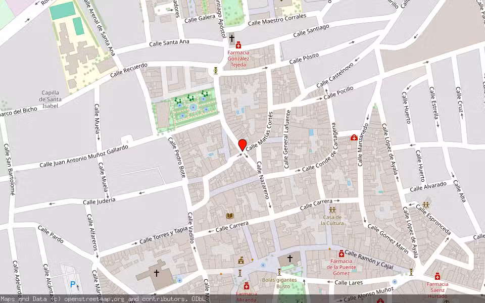 Mapa de Subasta Inmueble (Vivienda) en Villanueva De La Serena, Badajoz