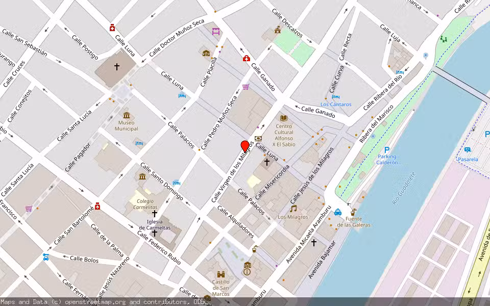 Mapa de Subasta Inmueble (Vivienda) en El Puerto De Santa Maria, Cádiz