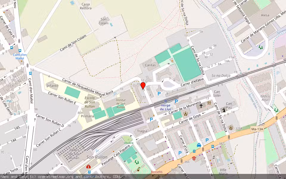 Mapa de Subasta Inmueble (Vivienda) en Marratxi, Illes Balears