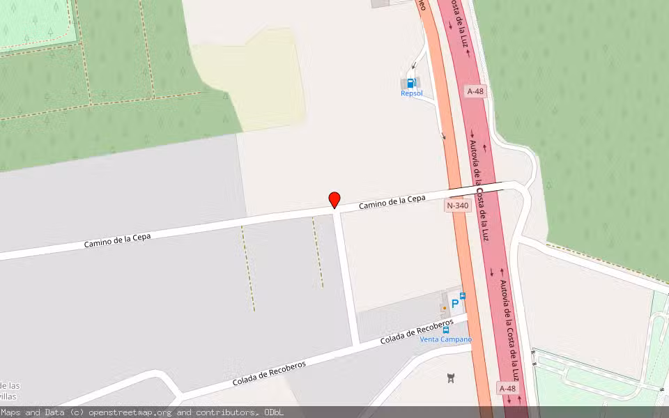 Mapa de Subasta Inmueble (Otros) en Chiclana De La Frontera, Cádiz