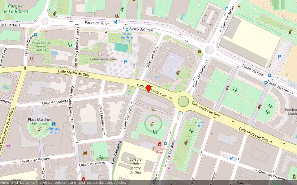 Mapa de Subasta Inmueble (Local comercial) en Logroño, La Rioja