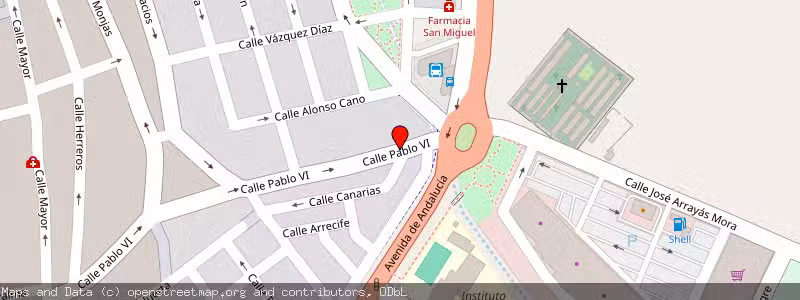 Mapa de Subasta de Inmueble (Local comercial) en Lepe, Huelva 