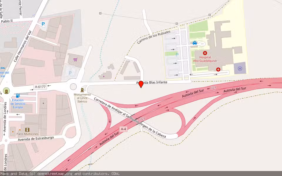 Mapa de Subasta Inmueble (Vivienda) en Pedreguer, Alicante/Alacant