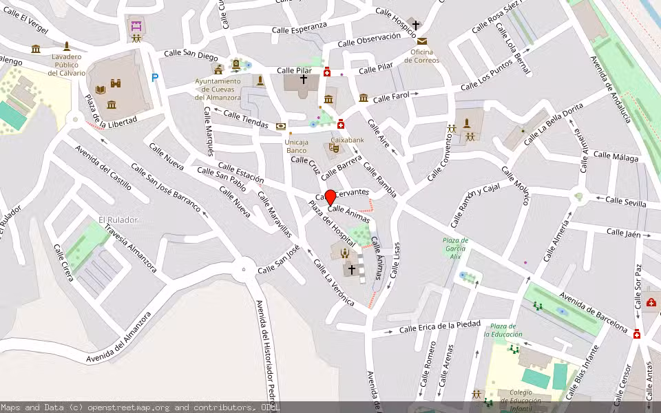 Mapa de Subasta Inmueble (Trastero) en Cuevas Del Almanzora, Almería