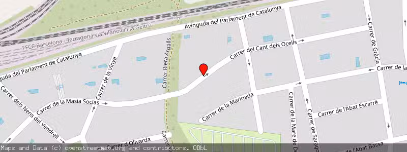 Mapa de Subasta de Inmueble (Vivienda) en Sant Salvador, Tarragona 