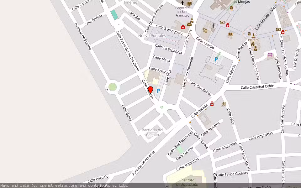 Mapa de Subasta Inmueble (Finca rústica) en Moguer, Huelva