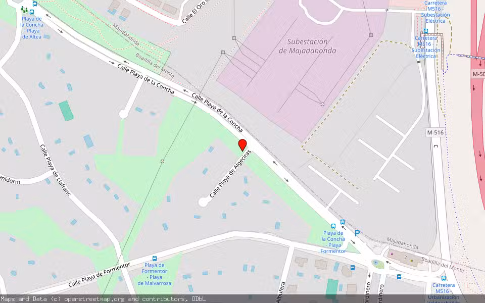 Mapa de Subasta Inmueble (Finca rústica) en Algeciras, Cádiz