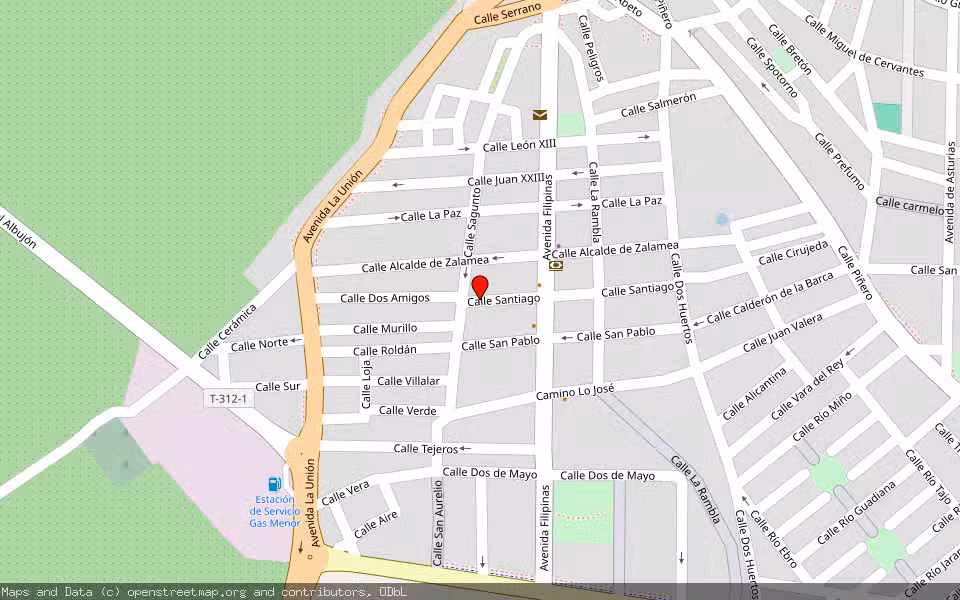 Mapa de Subasta Inmueble (Vivienda) en Cartagena, Murcia