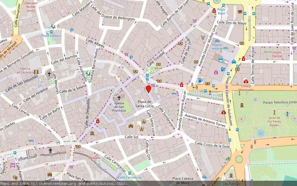 Mapa de Subasta Inmueble (Local comercial) en Talavera De La Reina, Toledo