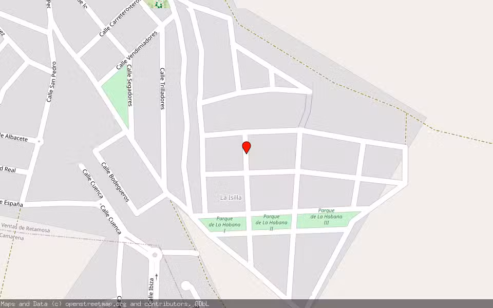 Mapa de Subasta Inmueble (Otros) en Las Ventas De Retamosa, Toledo