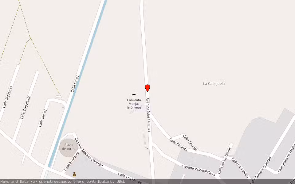 Mapa de Subasta Inmueble (Solar) en Yunquera Henares, Guadalajara