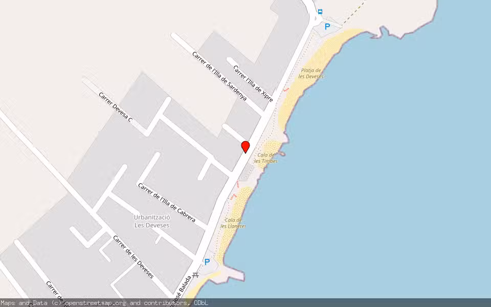 Mapa de Subasta Inmueble (Garaje) en Vinaros, Castellón/Castelló