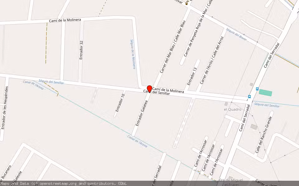 Mapa de Subasta Inmueble (Solar) en Castellon De La Plana, Castellón/Castelló