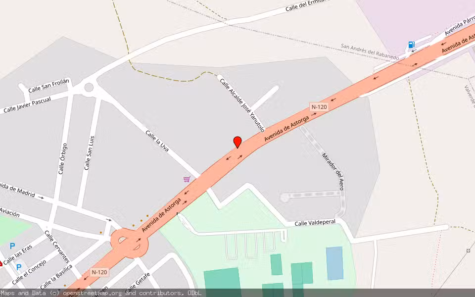 Mapa de Subasta Inmueble (Vivienda) en Virgen Del Camino, León