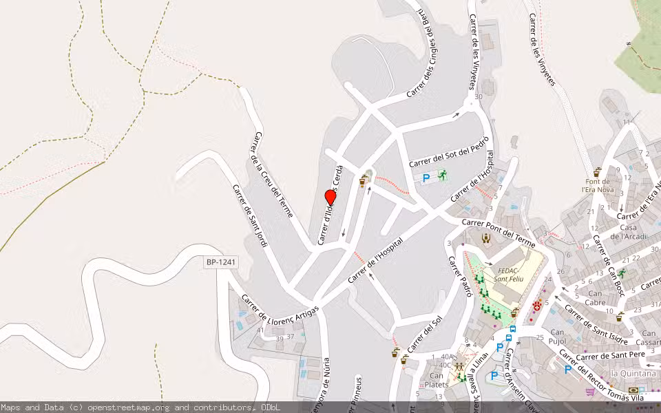 Mapa de Subasta Inmueble (Vivienda) en Sant Feliu De Codines, Barcelona