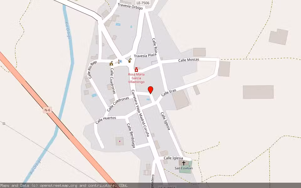 Mapa de Subasta Inmueble (Finca rústica) en Cebrones Del Rio, León