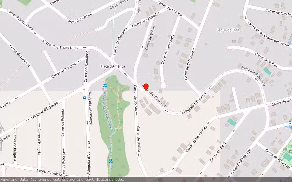 Mapa de Subasta Inmueble (Vivienda) en Segur De Calafell, Tarragona