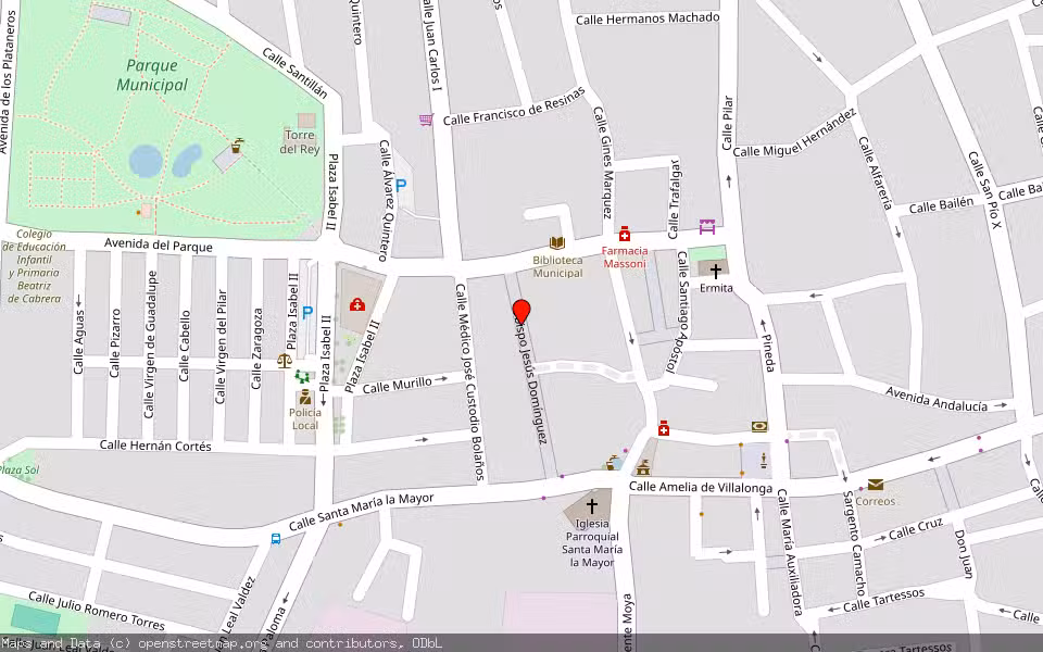 Mapa de Subasta Inmueble (Nave industrial) en Pilas, Sevilla