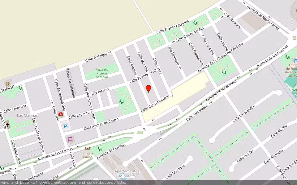 Mapa de Subasta Inmueble (Vivienda) en Roquetas De Mar, Almería