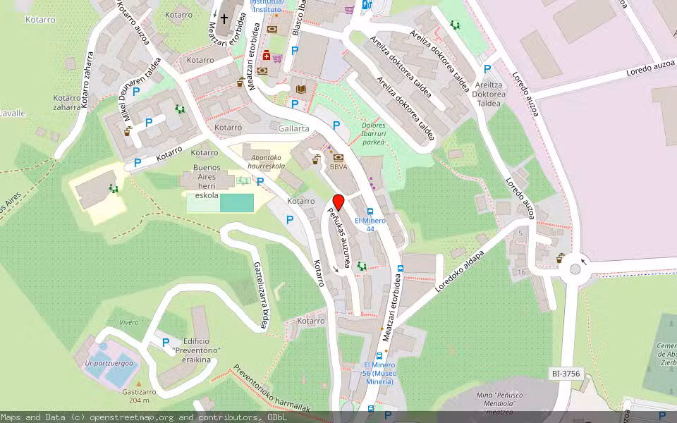 Mapa de Subasta Inmueble (Vivienda) en Abanto-zierbena, Bizkaia