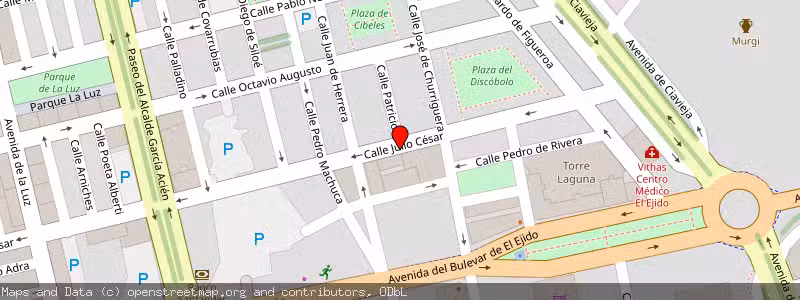 Mapa de Subasta de Inmueble (Local comercial) en El Ejido, Almería 