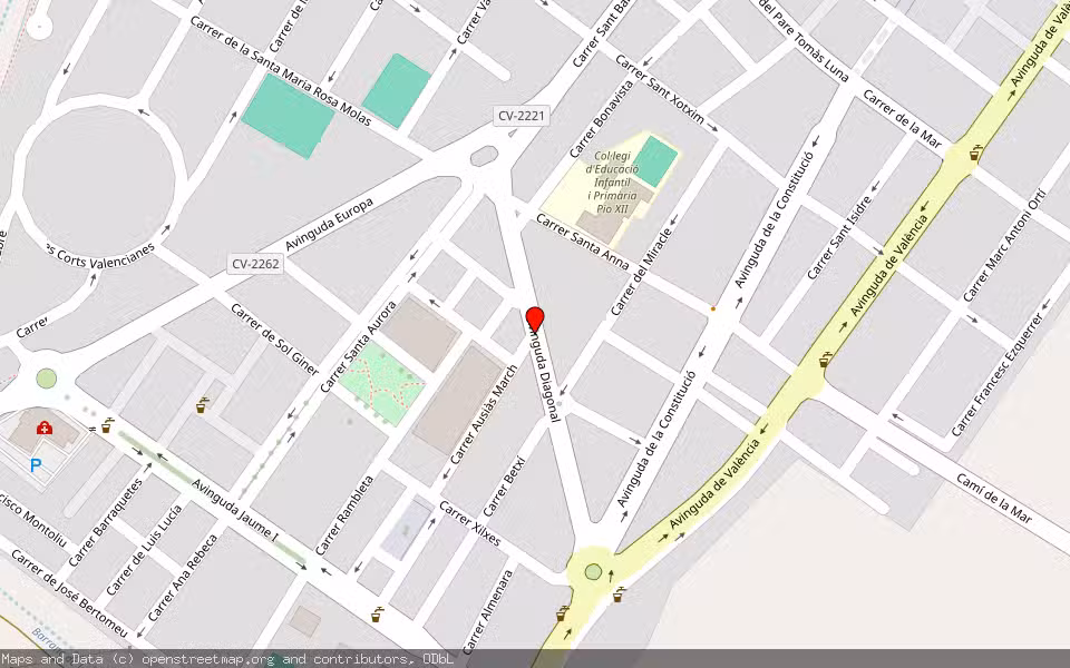Mapa de Subasta Inmueble (Finca rústica) en Nules, Castellón/Castelló