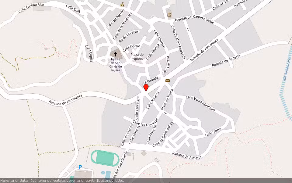 Mapa de Subasta Inmueble (Solar) en Purchena, Almería