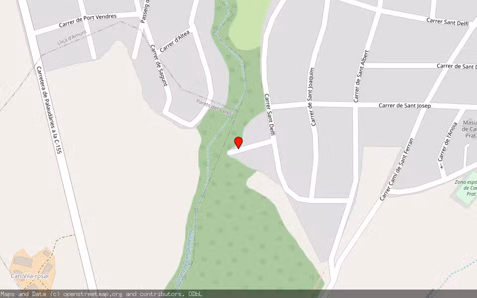 Mapa de Subasta Inmueble (Vivienda) en Lliçà De Vall, Barcelona