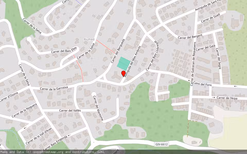 Mapa de Subasta Inmueble (Vivienda) en Calonge I Sant Antoni, Girona