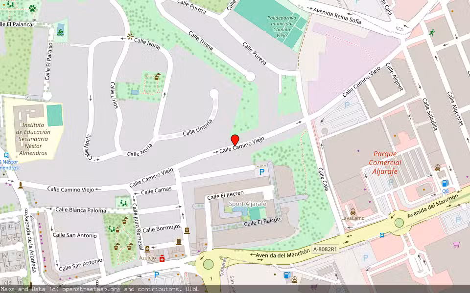 Mapa de Subasta Inmueble (Vivienda) en Tomares, Sevilla