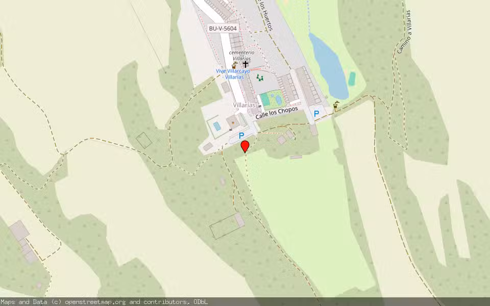 Mapa de Subasta Inmueble (Solar) en Villarias, Burgos