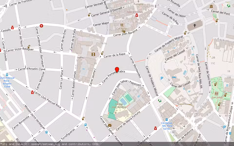 Mapa de Subasta Inmueble (Vivienda) en Sant Boi De Llobregat, Barcelona