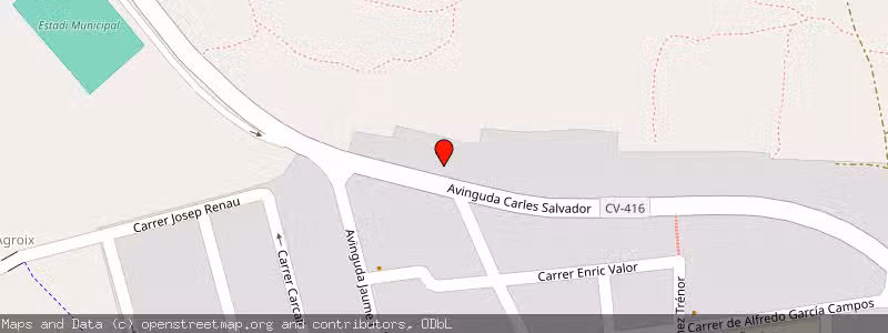 Mapa de Subasta de Inmueble (Garaje) en Montserrat, Valencia 