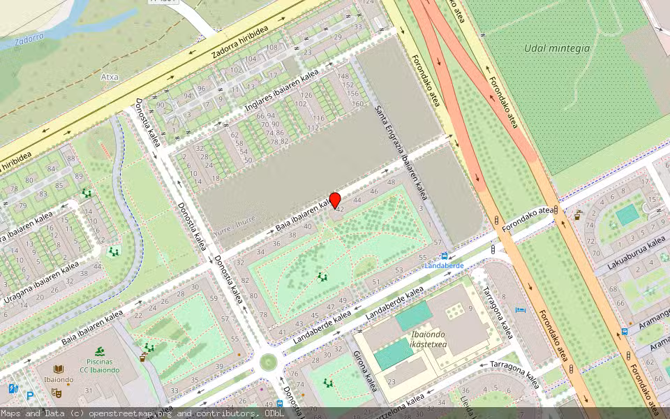 Mapa de Subasta Inmueble (Vivienda) en Vitoria-gasteiz, Araba/Álava