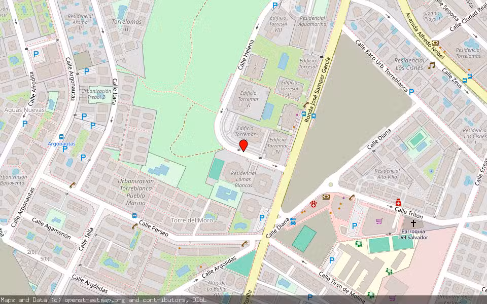 Mapa de Subasta Inmueble (Vivienda) en Torrevieja, Alicante/Alacant