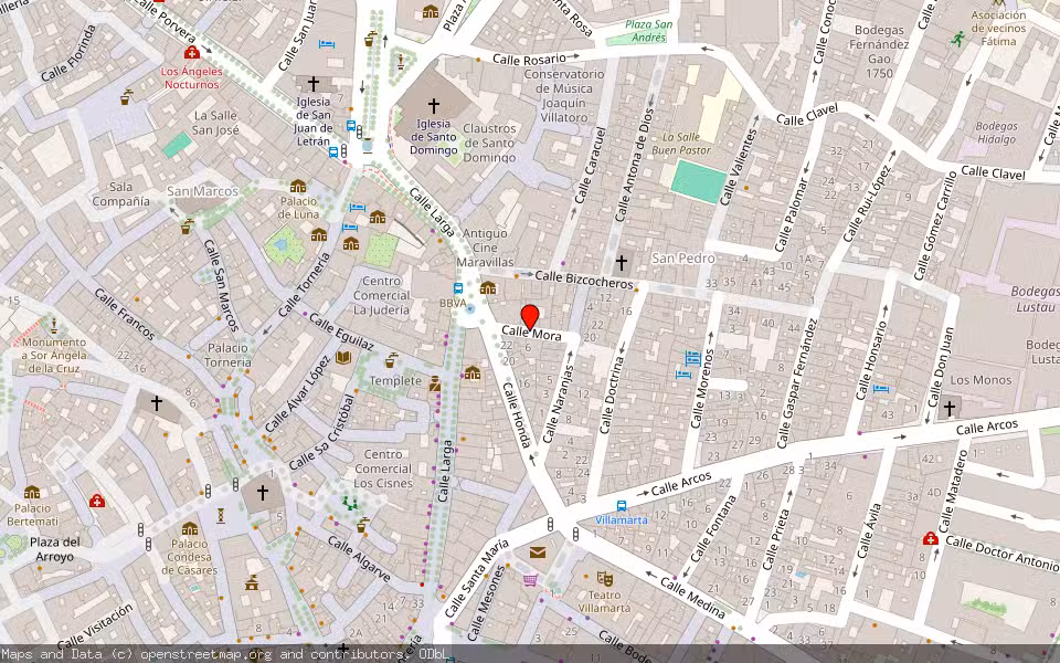 Mapa de Subasta Inmueble (Vivienda) en Jerez De La Frontera, Cádiz