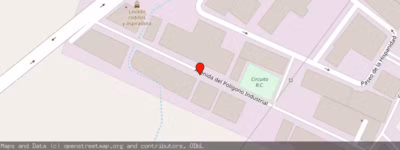 Mapa de Subasta de Inmueble (Nave industrial) en Peligros, Málaga 