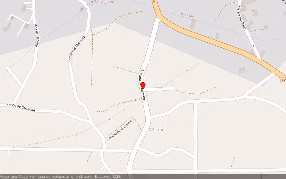 Mapa de Subasta Inmueble (Vivienda) en Aestrada, Pontevedra